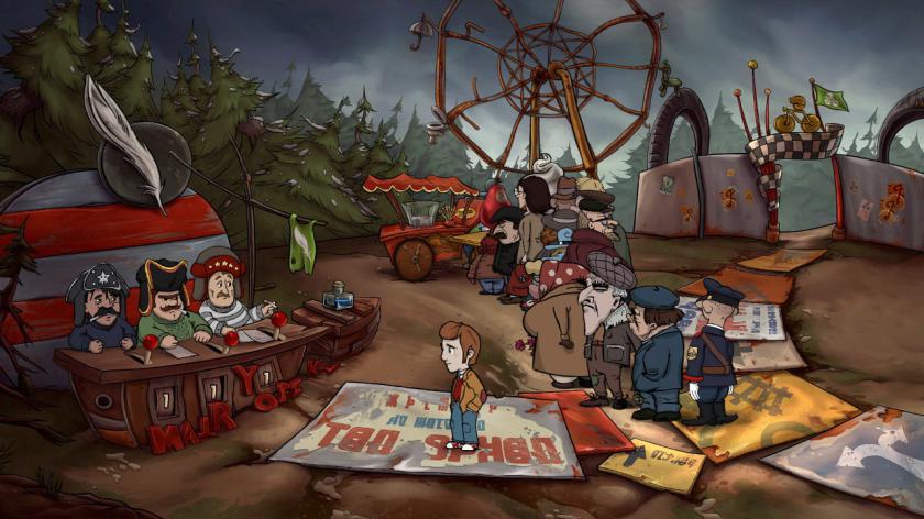 讽刺的铁幕：来自俄罗斯套娃的爱情